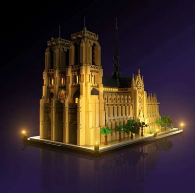 LMB 2.0 - Verlichtingsset geschikt voor LEGO Notre-Dame de Paris 21061