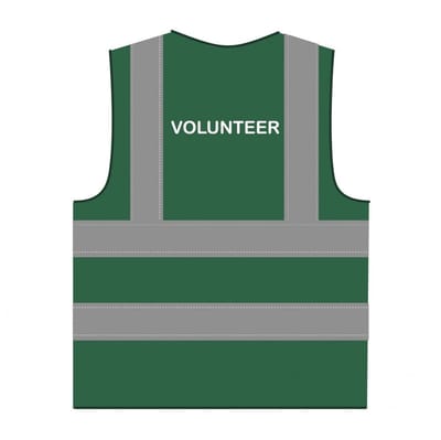Volunteer hesje RWS donkergroen