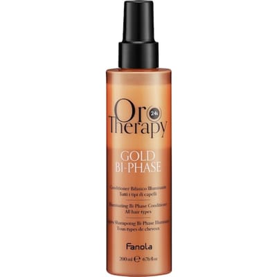 Fanola Oro Therapy Gouden bifase Afzetting & reparatiespoeling Dames 200 ml
