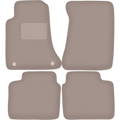 Beige veloursmatten voor: Opel Omega A sedan, stationwagen (1986-1994)