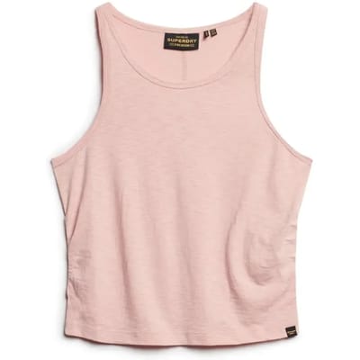 Superdry - Tanktop met ruches - Dames - Vesten