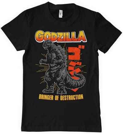 Godzilla - Bringer Of Destruction -T-shirt, zwart