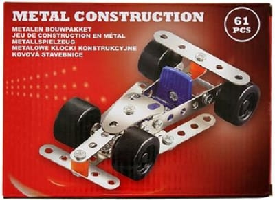 Topeq - Metalen Bouwpakket - Raceauto