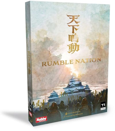 Asmodee bordspel Rumble Nation strategie en avontuur 2-4 spelers.