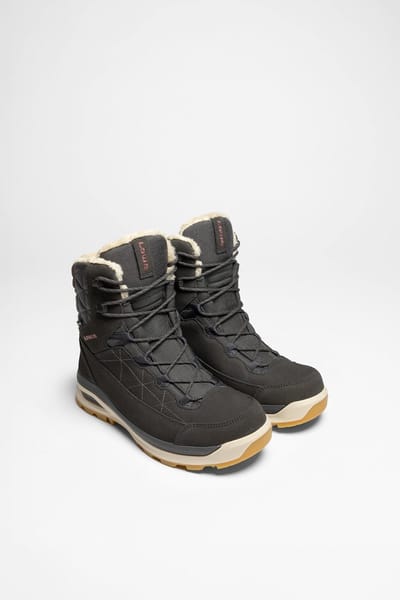 Ottawa GTX Ws Antraciet Oud Roze Dames Winterlaarzen