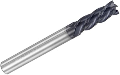 Vierkante frees voor CNC-machine, 8 mm x 25 mm, hardmetaal met Altin coating, ideaal voor frezen van roestvrij staal en andere harde materialen