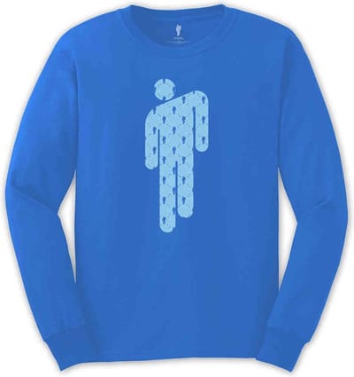 Billie Eilish - Maninman Longsleeve shirt - M - Blauw