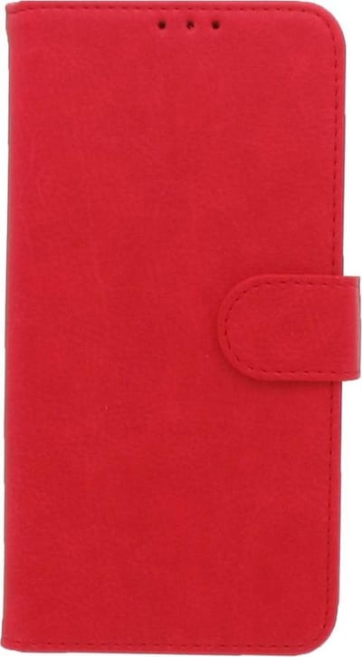 Apple iPhone Xs Max Hoesje Rood met Pasjeshouder