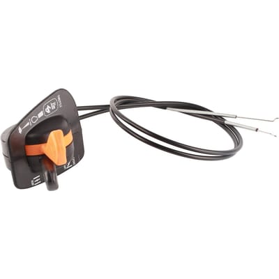 Motorfiets Gaskabel Choke Bedieningskabel GY20948 Vervanging voor John Deere 125 135 145 155C 190C black