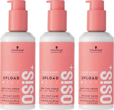 Schwarzkopf Professional OSiS+ Upload Volume Haarcrème - voordeelverpakking - 3 x 200ml
