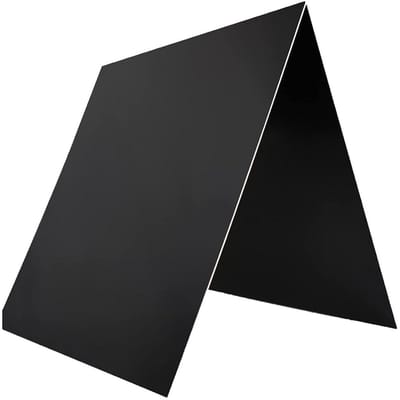 Aluminium Platen - Metaal Pakket - Doe-het-zelf Projecten - Geanodiseerd Zwart - 100x100mm 10 Stuks - Zwart