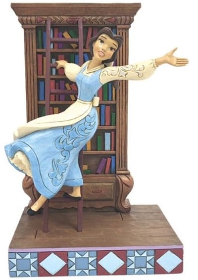 Beauty and the Beast - Disney Verzamelfiguren - Belle - A World of Books - voor Geen - meerkleurig