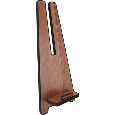 Elektronische Blaasinstrument Standaard Verticaal Draagbaar Afneembaar Houten Universele Onderdelen Accessoires brown