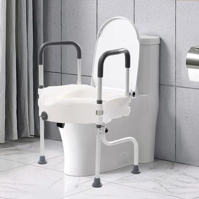 Toiletverhoger met Armleuning - Toiletstoel - Volwassenen