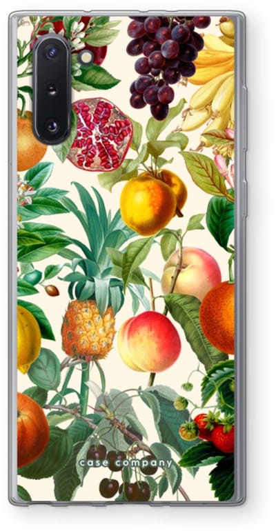 Case Company® - Hoesje geschikt voor Samsung Galaxy Note 10 hoesje - Classic Flora - Soft Cover Telefoonhoesje - Bescherming aan alle Kanten en Schermrand