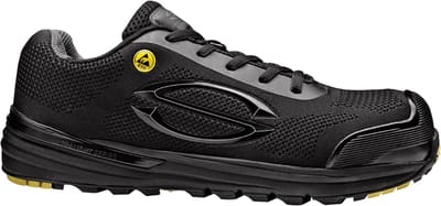 SIR SAFETY FACTOR ULTRA LIGHT Veiligheidsschoenen S1P HEREN Werkschoen Zwart - Glasvezel Neus en Composiet Tussenzool - Antislip SRC - Antistatisch