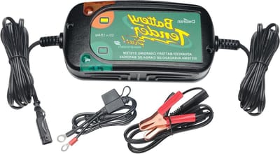 Acculader Motor - Druppellader Motorfiets - Accu Onderhoud - 125 Ampère - 12 Volt - Zwart
