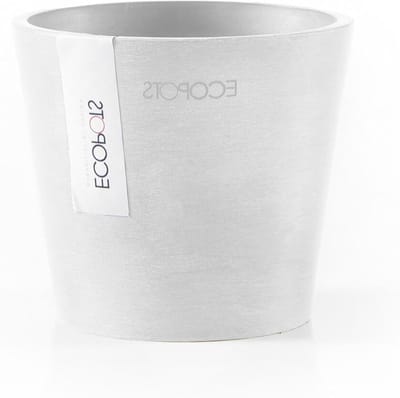 Bloempot mini 10 cm - moderne stijl - gerecycled composiet - duurzaam voor binnen en buiten - SnelShoppen