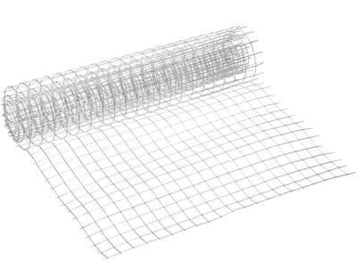 Hardwaredoek 40cm x 1 Meter, 5/7" (18mm) 17 Gauge Gelast 304 Roestvrij Staal Draadgaas Rol Draad Scherm Hek voor Tuin Dieren Kippenschutting Konijnen Afrastering
