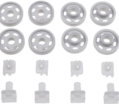 AEG Wielenset onderkorf vaatwasser, 8 stuks 4071300307