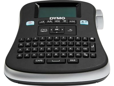 DYMO desktop labelprinter | LabelManager 210D herlaadbare handheld labelmaker | QWERTY-toetsenbord | Gebruiksvriendelijke, Smart-One-Touch-toetsen en groot scherm | voor organisatie thuis en op kantoor