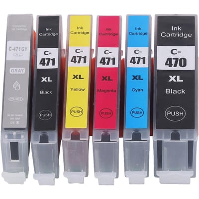Inktpatroon Afdrukaccessoire Onderdeel voor PIXMA MG5740 MG6840 MG7740 TS5040 TS6040 TS8040 6 Kleuren