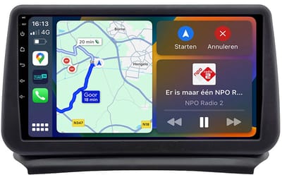 BG4U - Android Navigatie Radio geschikt voor Opel Zafira C 2014-2024 met Draadloze Apple Carplay en Android Auto Draadloos