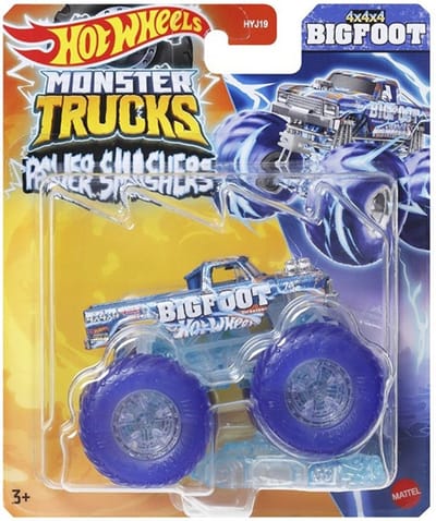 Hot Wheels monster jam truck Bigfoot - monstertruck 9 cm schaal 1:64