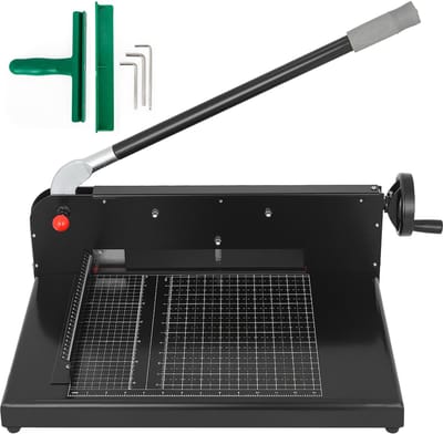 Papiersnijder - SG-299A4 Hefboomsnijder Papiersnijmachine - A4 Formaat - Staalmes 45 HRC - Poedercoating - Afmetingen 63,5 x 36,3 x 40,6 cm