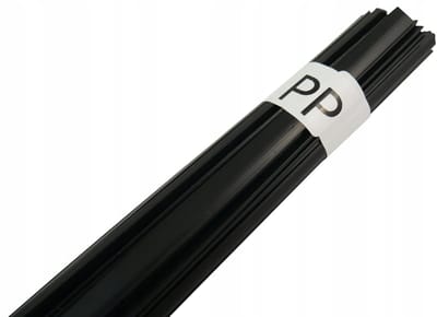 DARO Narzedzia - Kunststof Lasdraad - PP (Polypropyleen) - 100g - Mix Strip & Driehoek - 8mm / 3.5mm
