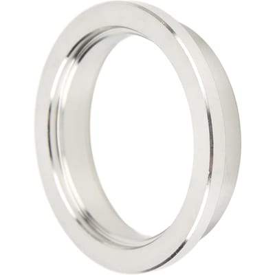 44mm Roestvrijstalen Uitlaatklep Uitlaatflens Zilver Circulair Vervanging Voor Tial MV‑R Uitlaatzijde white
