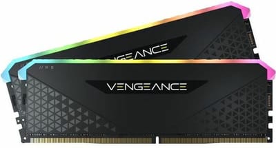 Corsair Vengeance RGB RS DDR4-3200 - 32GB - CL16 - Dual Channel (2 pcs) - AMD Optimized - Zwart met RGB