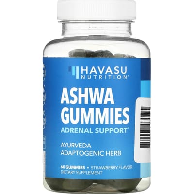 Havasu Nutrition, gommes d'Ashwa, fraise, 60 gommes