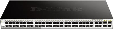 D-Link Switch - 52 Poorten - Managed - Gigabit Smart+ incl. 4 SFP Poorten