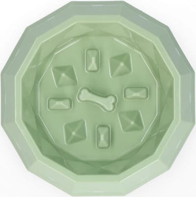 Pawise My Slow Feeding Bowl - Anti-schrok bak - Slow Feeder - M - Ø 21 cm - Assorti