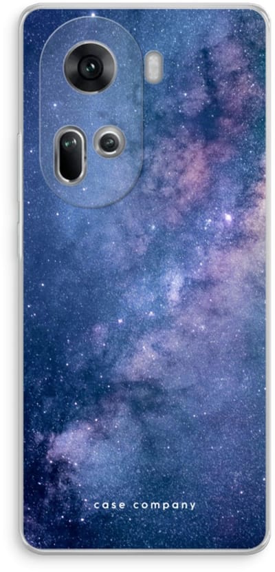Case Company® - Hoesje geschikt voor Oppo Reno 11 hoesje - Nebula - Soft Cover Telefoonhoesje - Bescherming aan alle Kanten en Schermrand