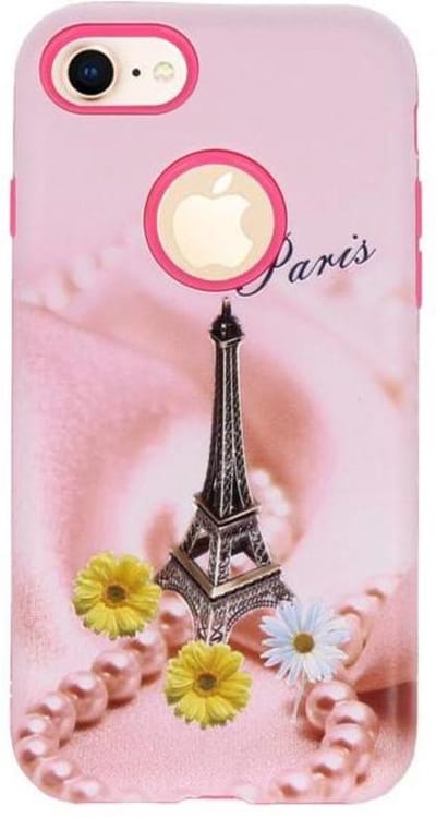 Paris 3D Print Hard Case voor Apple iPhone 7 / 8