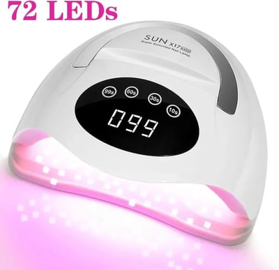 MazrekuHome® UV lamp - UV lamp gelnagels - Gellak - Professionele UV lamp voor gel lak nagels - Met mobiele telefoon houder
