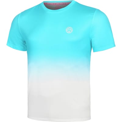 BIDI BADU Crew Gradiant T-shirt Jongens-Turkoois,Wit