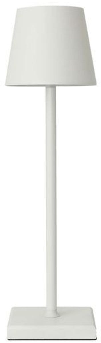 Blooboost Tafellamp - Oplaadbaar - Dimbaar - IP54 - 10 x 10 x 38 cm - 3,5W - Wit
