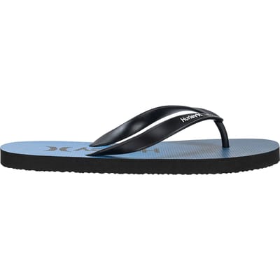 Hurley 1pk Mens Printed Flip Flop Navy/lt Blue Size: 40 | Sandals & Flip Flops Outlet | Heren | Blauw