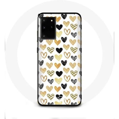 Hoesje voor Samsung Galaxy S11 Plus Hart achtergrond