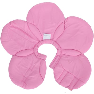 Bloemvorm Hond Beschermkraag Verstelbaar Huisdier Zacht Wondherstel Nekkraag Blauw L L(for 6.5-9kg) roze