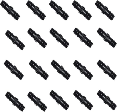 20x15mm 1/2" Plastic Barbed Straight Slangconnector voor Irrigatie - Duurzaam en Betrouwbaar Slangaccessoire
