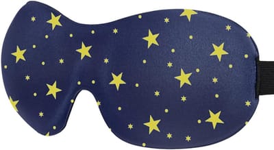 Slaapmasker - Oogmasker - Reizen Dutjes Ploegendienst - 3D Voorgevormd - 17.78 x 7.62 cm