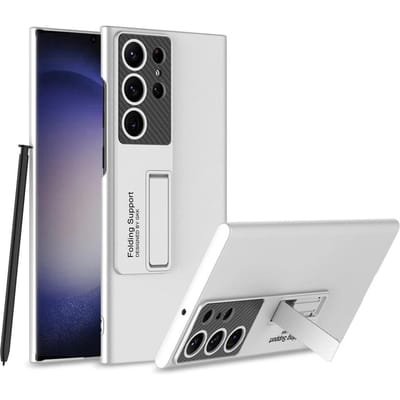 Voor Samsung Galaxy S24 Ultra S23 S22 Plus Hoes Huidvriendelijk Ultradun Mat Standaard Schokbestendige Bescherming Harde Cover Accessoire for Galaxy S24 Ultra&case with touch pen