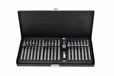 Awtools - Gereedschapsset - 40-delig - Staal S2 - HEX, TORX, SPLINE