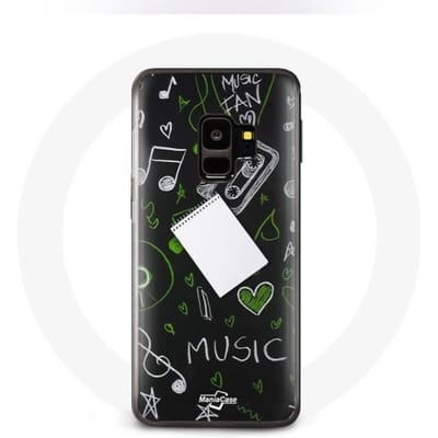Coque pour Samsung Galaxy S9 plus Music clé de sol