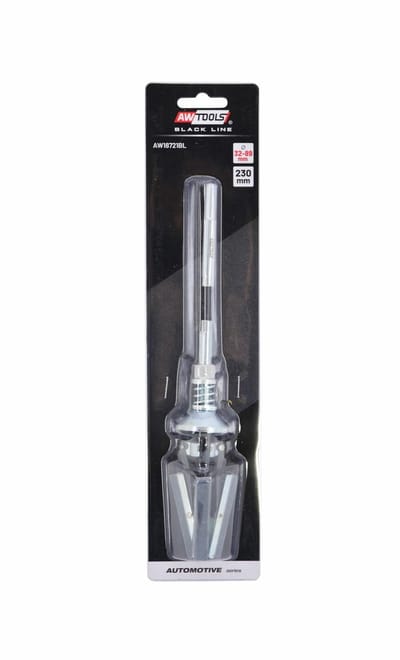 Awtools AW18721BL Black Line - Honwnica voor Cilinders - 32-89mm Bereik - 3 Verwisselbare Slijpstenen