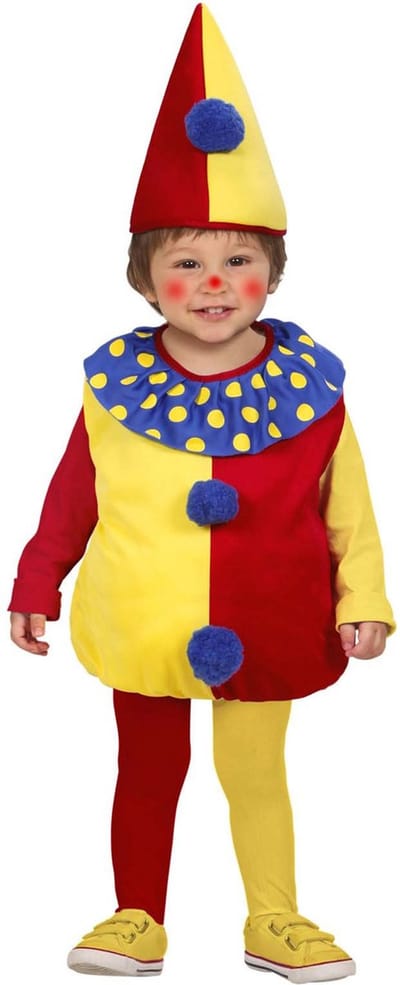 Clownspak Daantje kinderen unisex